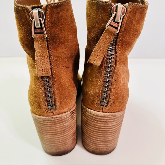 Dolce Vita Drew Tan Suede Ankle Boot 9.5 - Picture 4 of 8